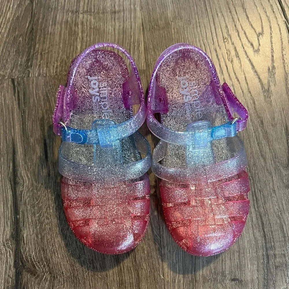 Simple Joys by Carter's Toddlers' Kimmie Nora Jelly Sandal Size 9